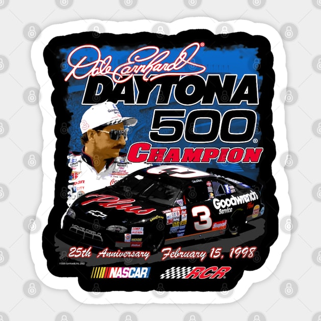 Dale Earnhardt 25th Anniversary Sticker by art.Hamdan